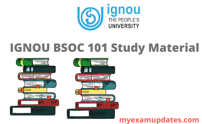 ignou-bsoc-101-study-material