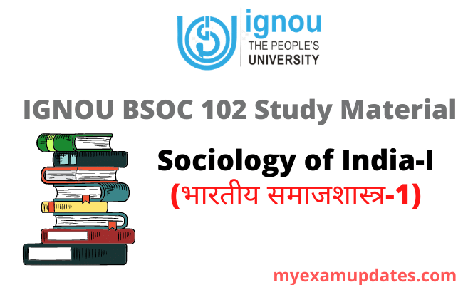 ignou-bsoc-102-study-material
