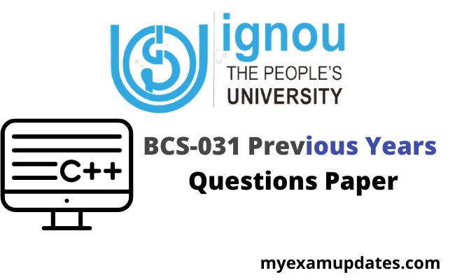bcs-031-previous-years-questions-paper