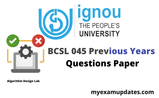 bcsl-045-previous-years-questions-paper