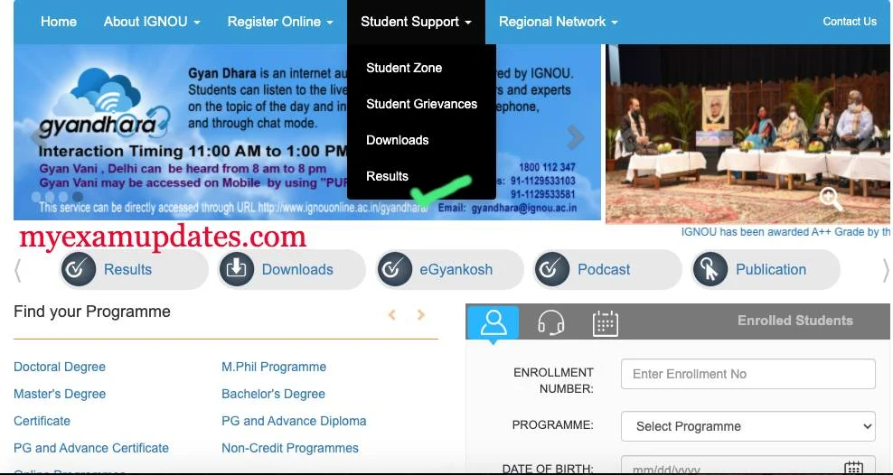 ignou assignment grade card status 2021