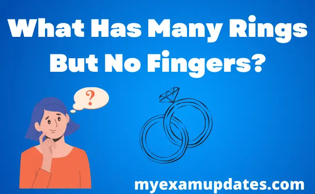 What Has Many Rings But No Fingers?