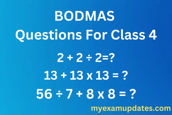 BODMAS-Questions-For-Class-4